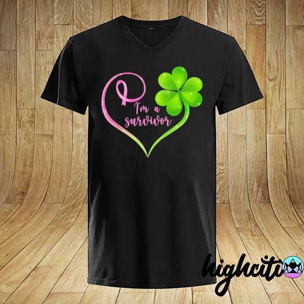 I’m A Survivor Heart St Patrick’s Day shirt