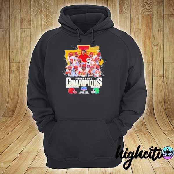 Official Iowa state 2021 fiesta bowl champions iowa state cyclones and oregon ducks s hoodie