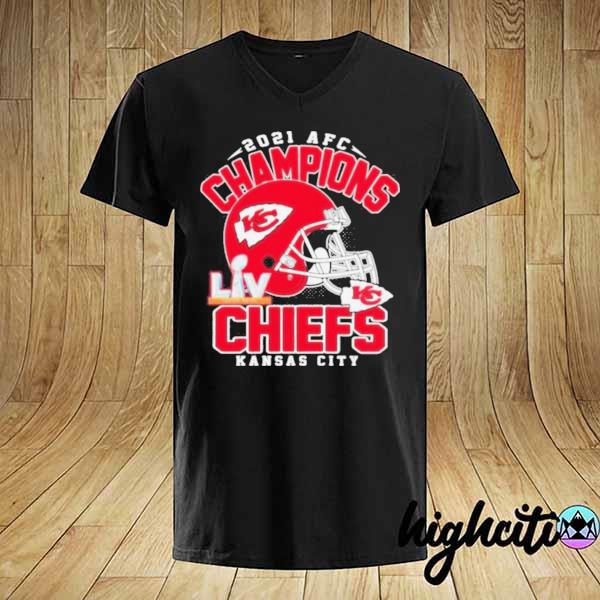 Official Super bowl 2021 Kansas city Chiefs NFL sports football logo shirt