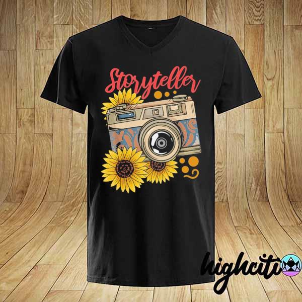 Photography Storyteller Camera Shirt