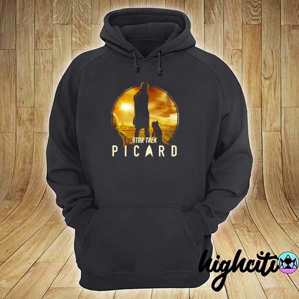 Picard and Number One Star Trek Shirt hoodie