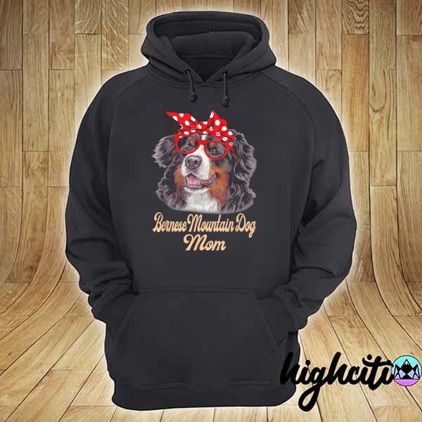 Bernese Mountain Dog Bandana Dog Mother’s Day hoodie