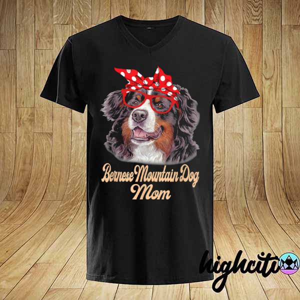 Bernese Mountain Dog Bandana Dog Mother’s Day shirt