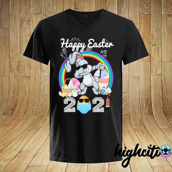 Happy easter day 2021 quarantined easter day shirt