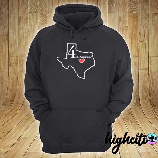 Horizon Images abilene gives 4 the community love hoodie