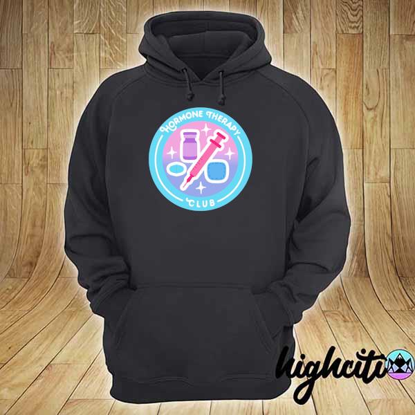 Hormone therapy club patch s hoodie