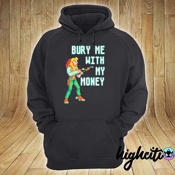 Konami shop bury me with my money s hoodie