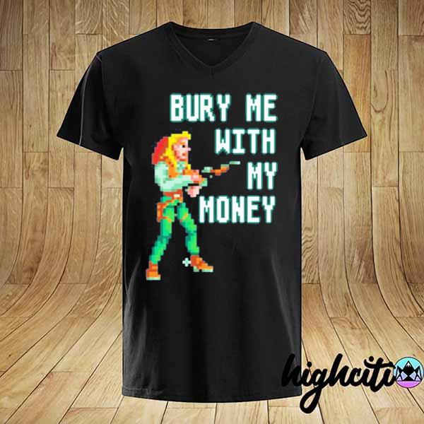 Konami shop bury me with my money shirt