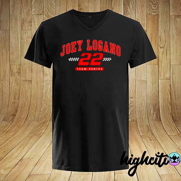 Nascar Joey Logano Arch Raglan Baseball shirt