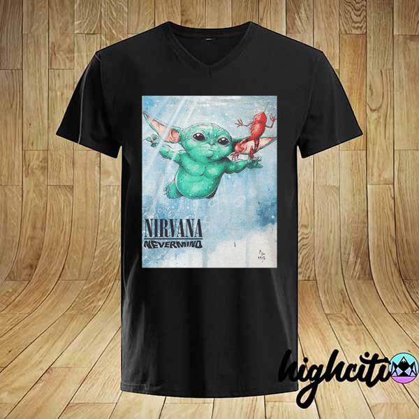 Nirvana nevermind Mandalorian shirt