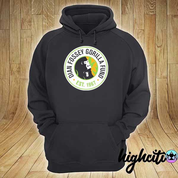 Official dian fossey gorilla fund est 1967 s hoodie