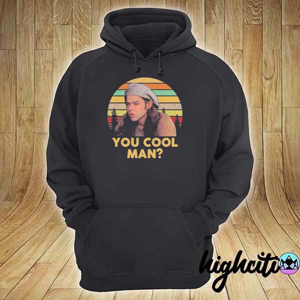 Official ron slater you cool man vintage s hoodie