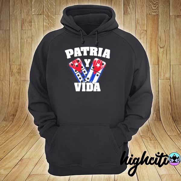 Patria y vida cuba cuban freedom movement himno cubano s hoodie