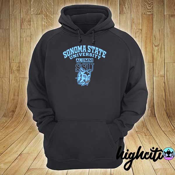 Sonoma State University Alumni Ssu Logo Shirt hoodie