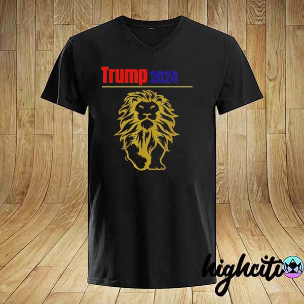 Trump 2024 lion shirt