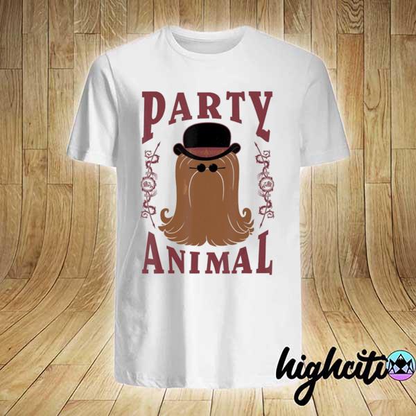 Addams Family Cousin It Party Animal Portrait Shirt