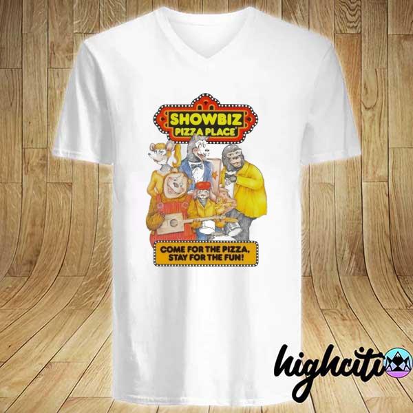 showbiz pizza shirt