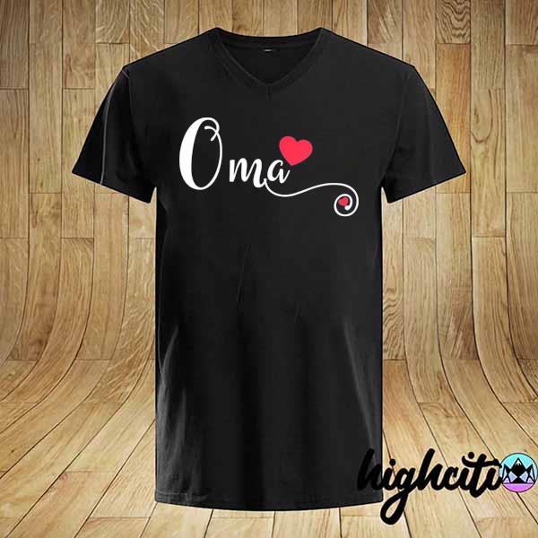 Awesome oma grandma funny birthday mother day gift shirt