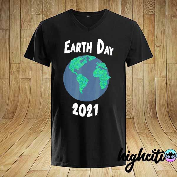 Awesome planet earth globe earth day shirt