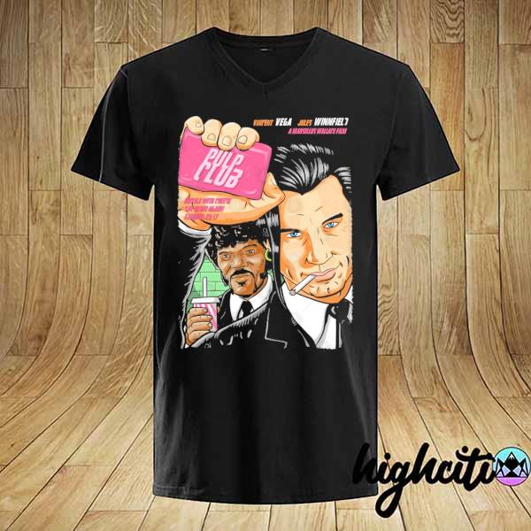 Awesome pulp fiction pulp club shirt