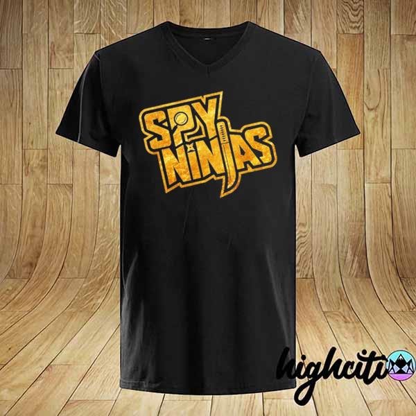 Awesome spy gaming ninjas tee game wild with clay style shirt