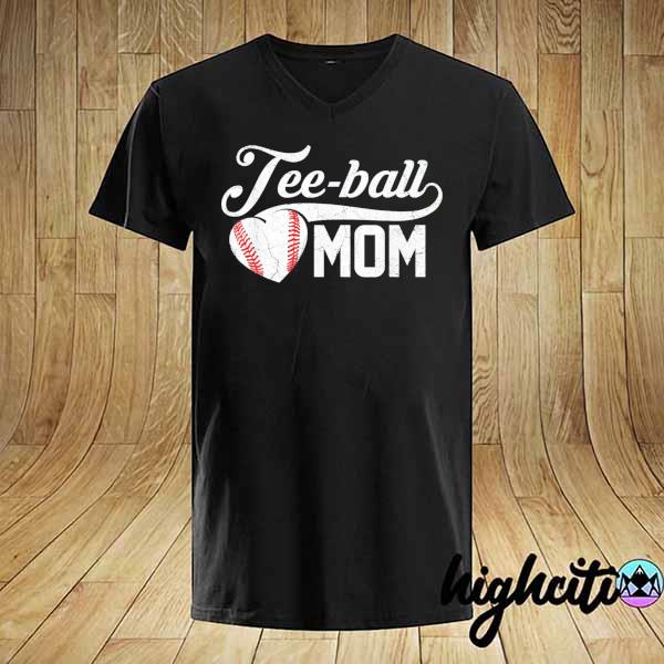 Awesome tee ball mom tball mom gift shirt