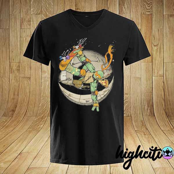 Awesome teenage mutant ninja turtles fast food shirt