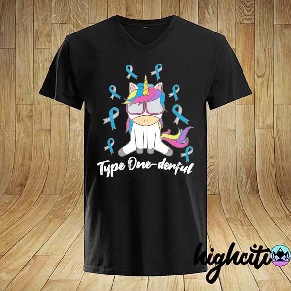 Awesome unicorn type one - derful shirt