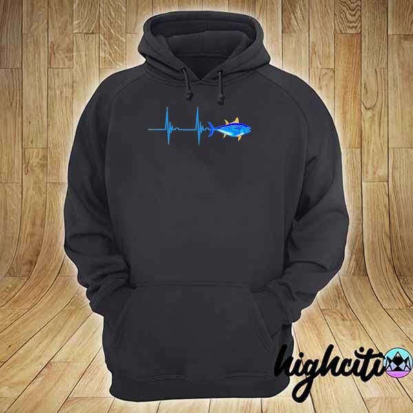 Bluefin Tuna Heartbeat Shirt hoodie