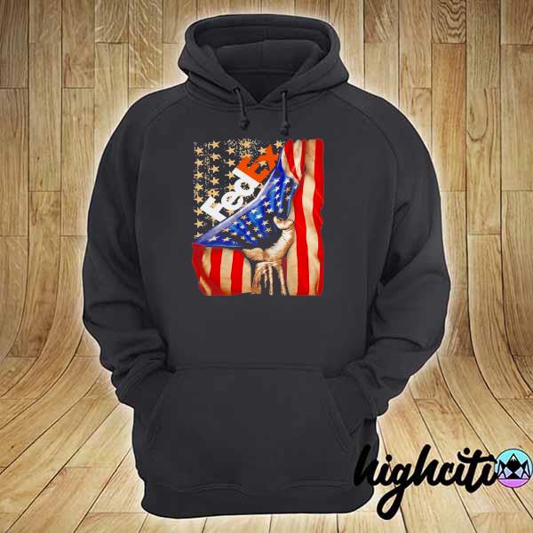 Fedex American Flag Shirt hoodie