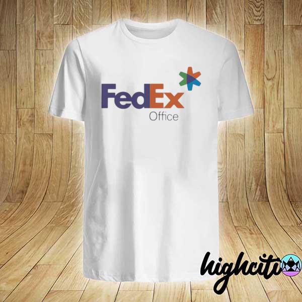 Fedex Office Logo Purple Orange Shirt