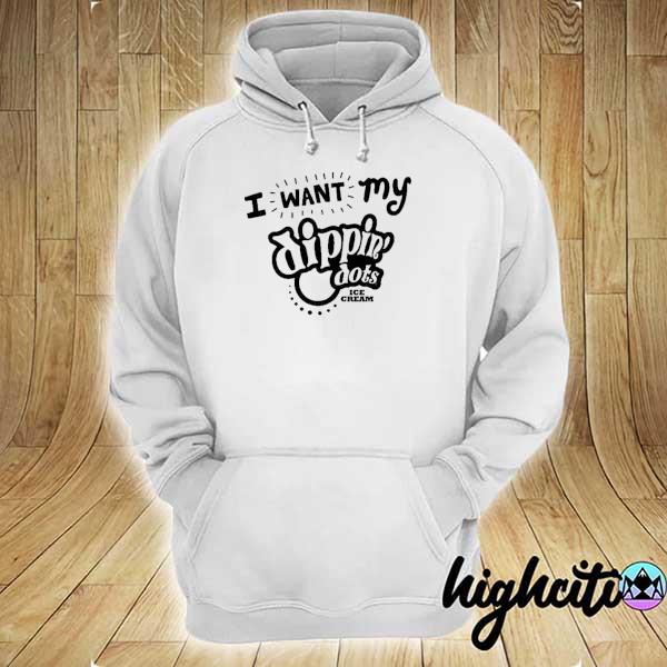 I Want My dippin’ dots ice cream Coloring Book Style Shirt hoodie