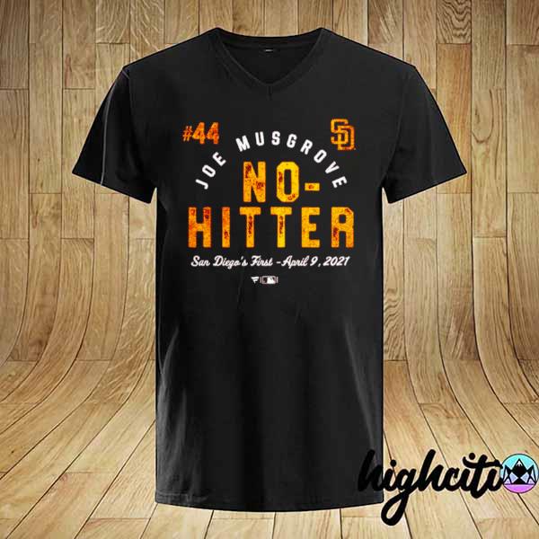 Joe Musgrove no hitter San Diego Padres shirt