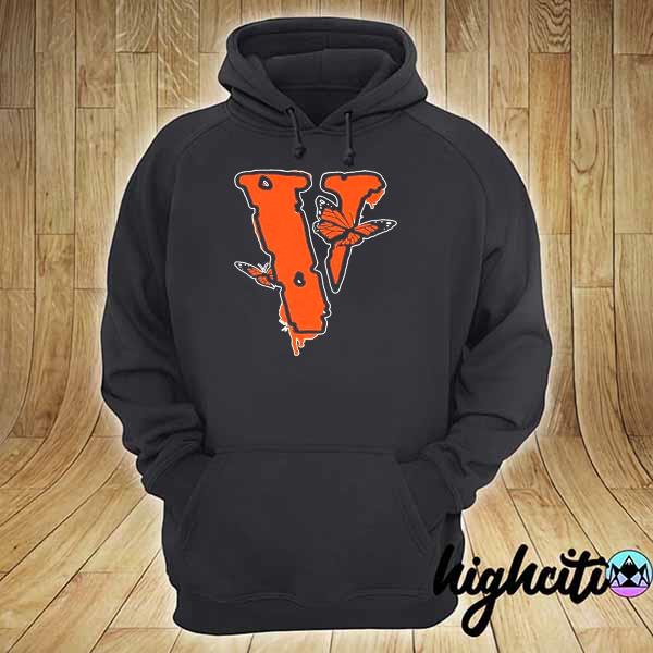 Juice wrld x vlone butterfly hoodie