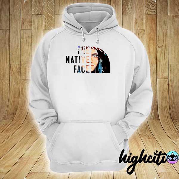 Native american the native face hoodie