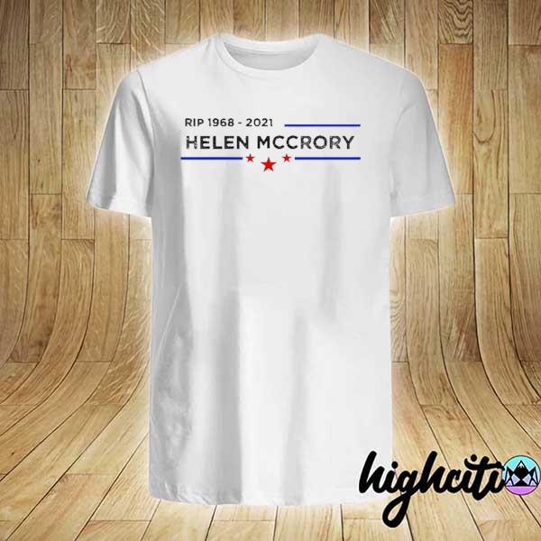 Rip 1968 2021 Helena Mccrory Stars Blue Line Shirt