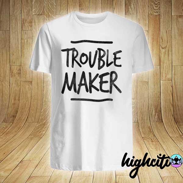 Trouble Maker One-piece Shirt