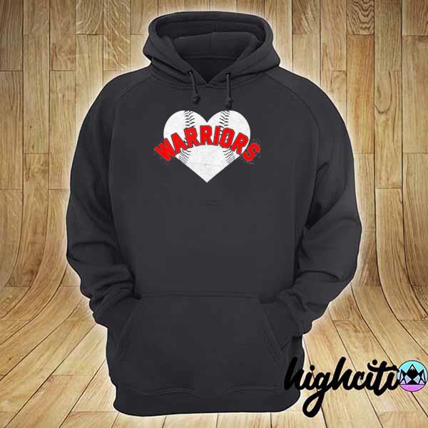 Warriors baseball softball high school team mascot mom s hoodie