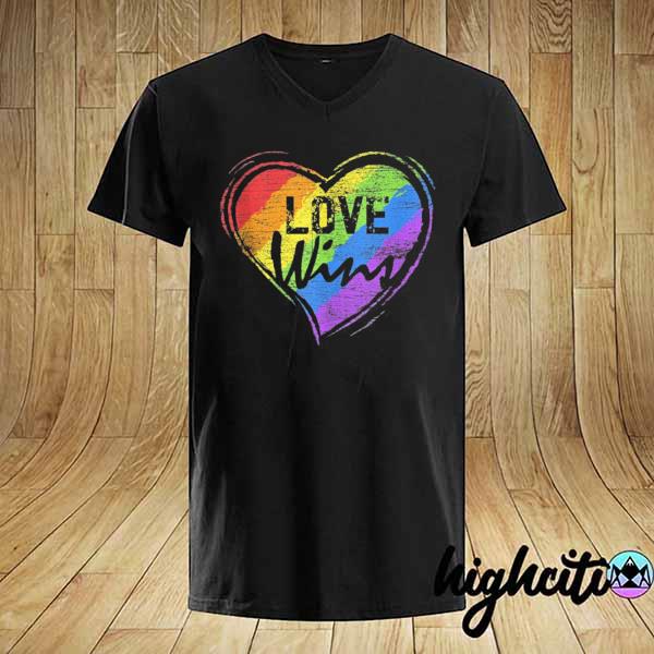 2021 love wins heart gay pride month lgbt shirt