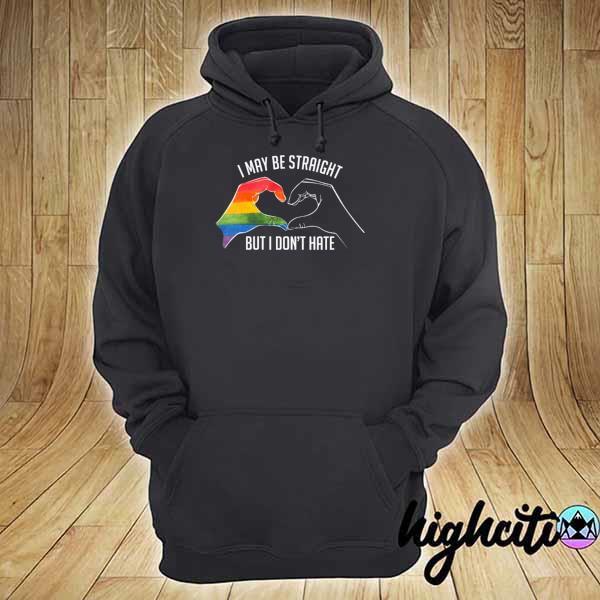 2021 womens i may be straight but i don't hate support pride lgbt hoodie