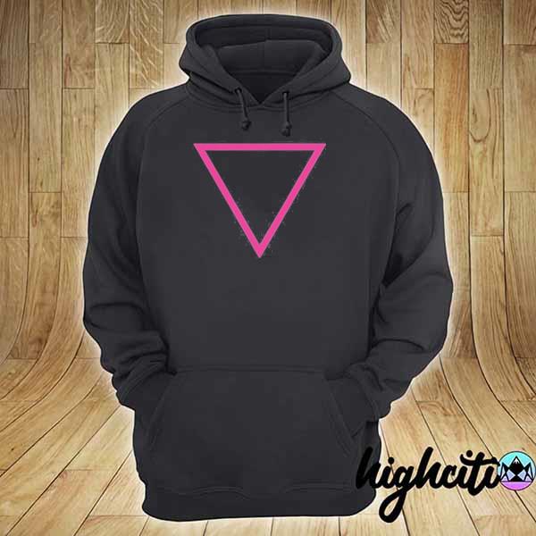 Gay and lesbian pride pink triangle lgbtq holocaust symbol s hoodie