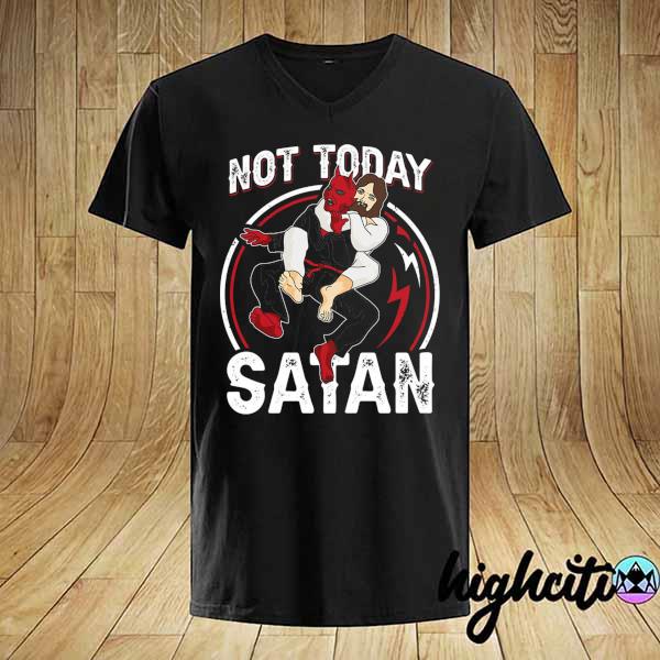 Jiu Jitsu L1 Not Today Satan Shirt