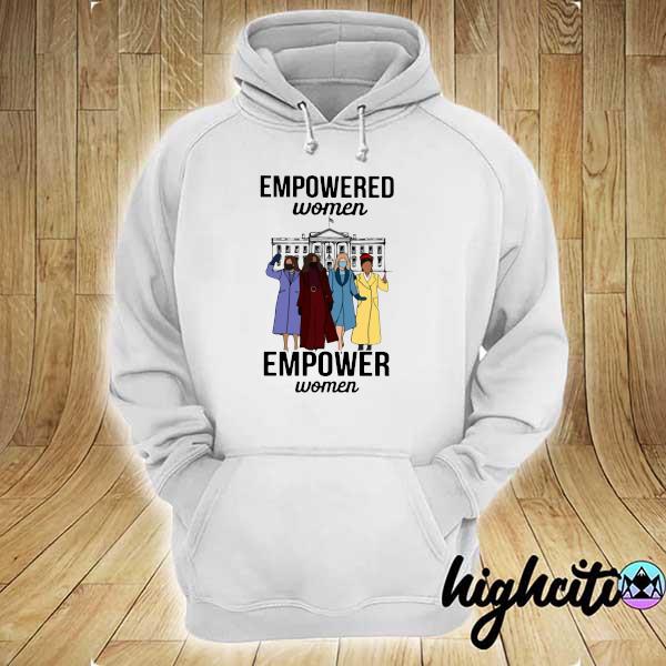 Official feminism empowered women empower women hoodie