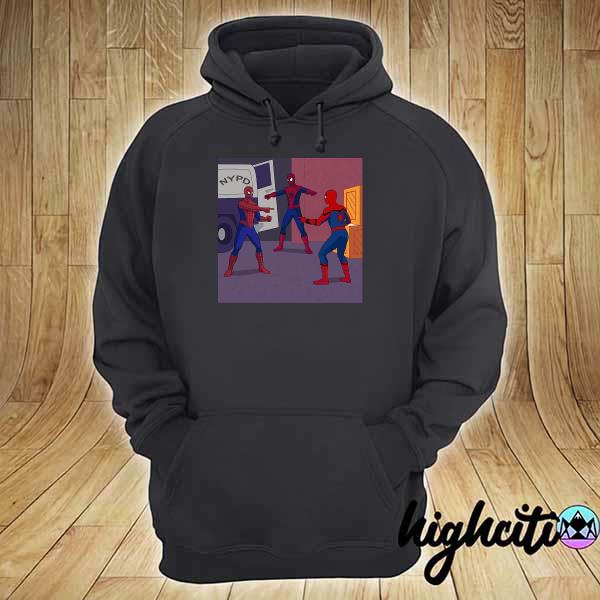 Spider-Man Into the Spider Meme 2 Shirt hoodie