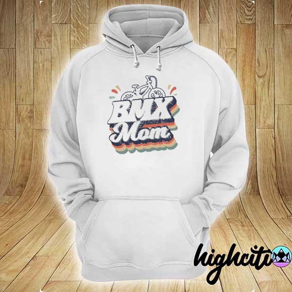 Vintage bmx mom gift funny bmx rider hoodie