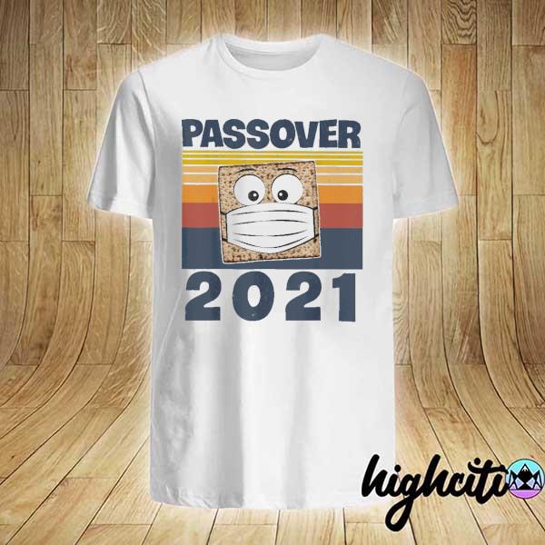 Vintage Passover 2021 Face Mask Happy Passover 2021 Shirt