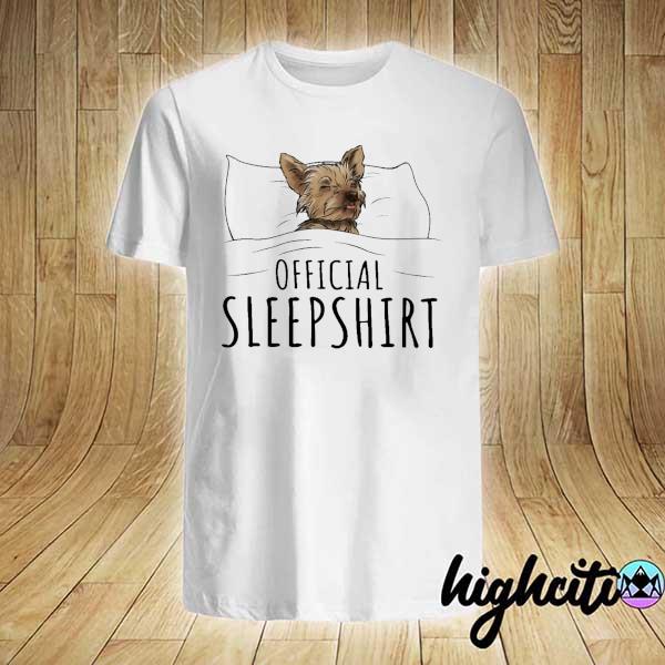 Yorkshire Terrier Official Sleepshirt Pitbull Shirt