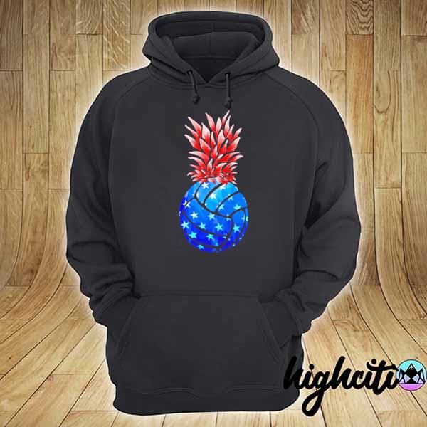 Volleyball - Flag Pineapple Shirt hoodie