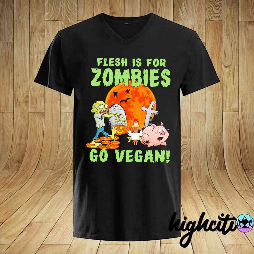 vegan zombie t shirt