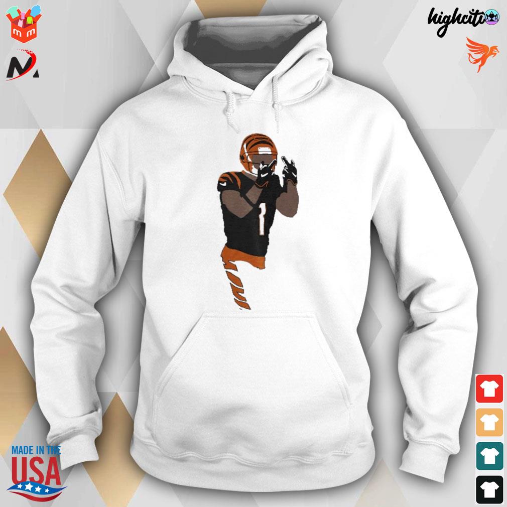 Ja'marr Chase No 1 Cincinnati Bengals Hoodie - Tagotee